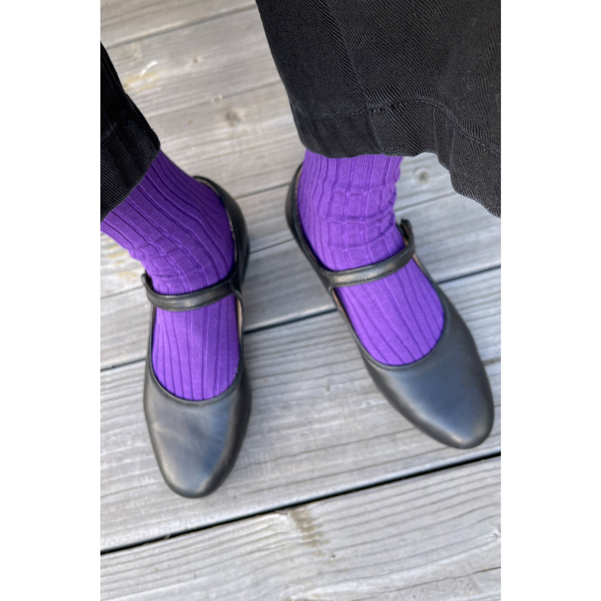 Le Bon Shoppe Le Bon Her Socks - Eggplant