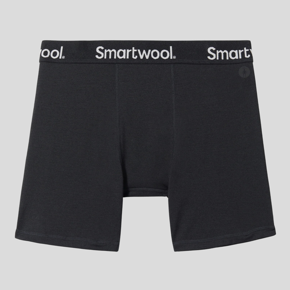 Smart wool Mens Active Boxer Brief Boxed-Black