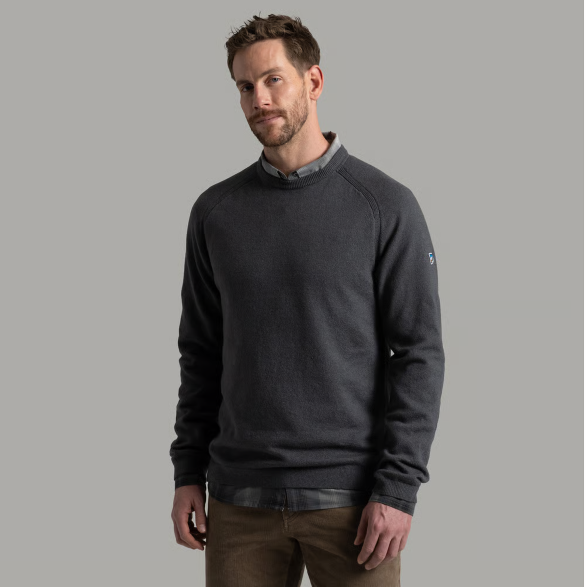 Kuhl Mens Alibi Sweater-Storm Blue