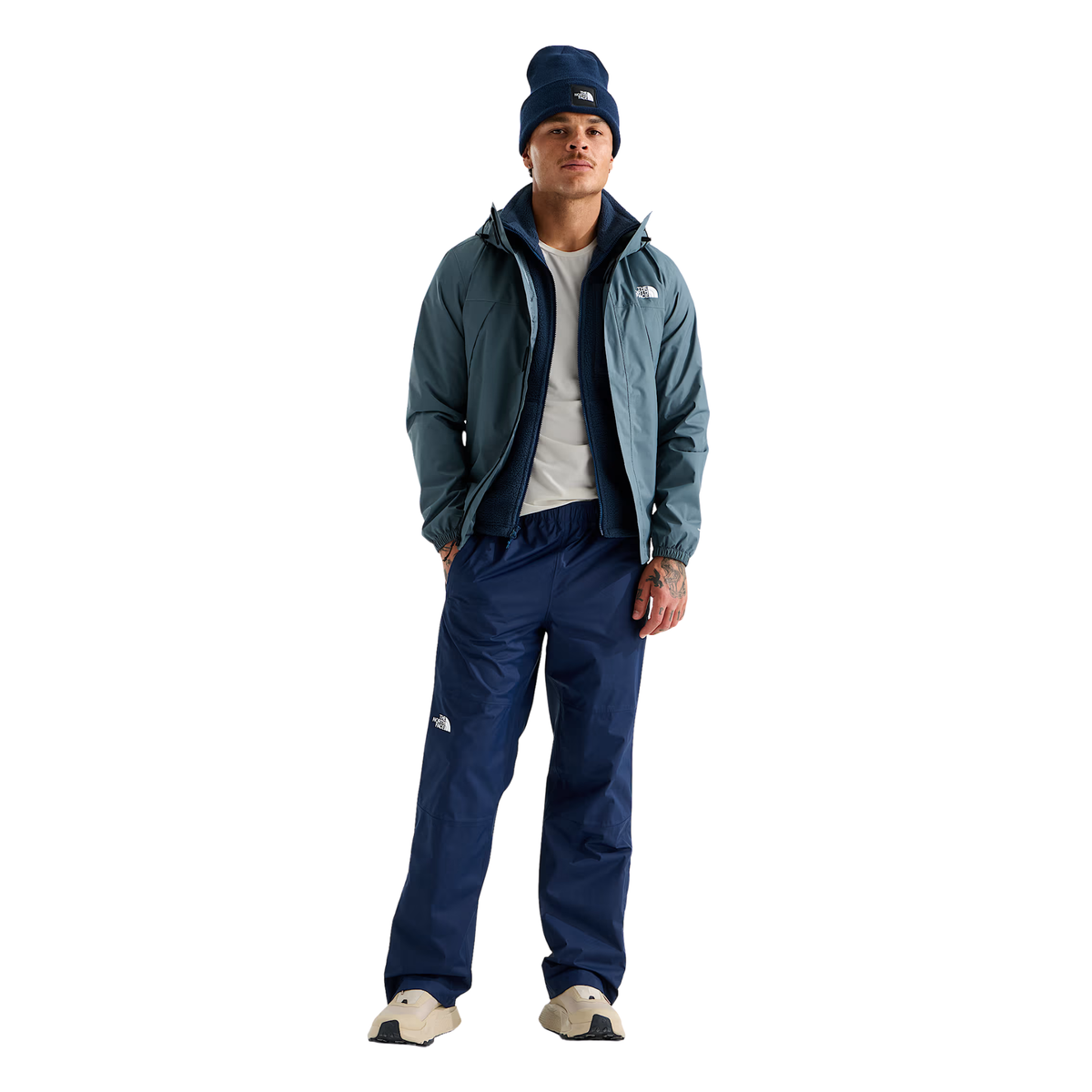 The North Face Mens Antora Rain Pant-Summit Navy