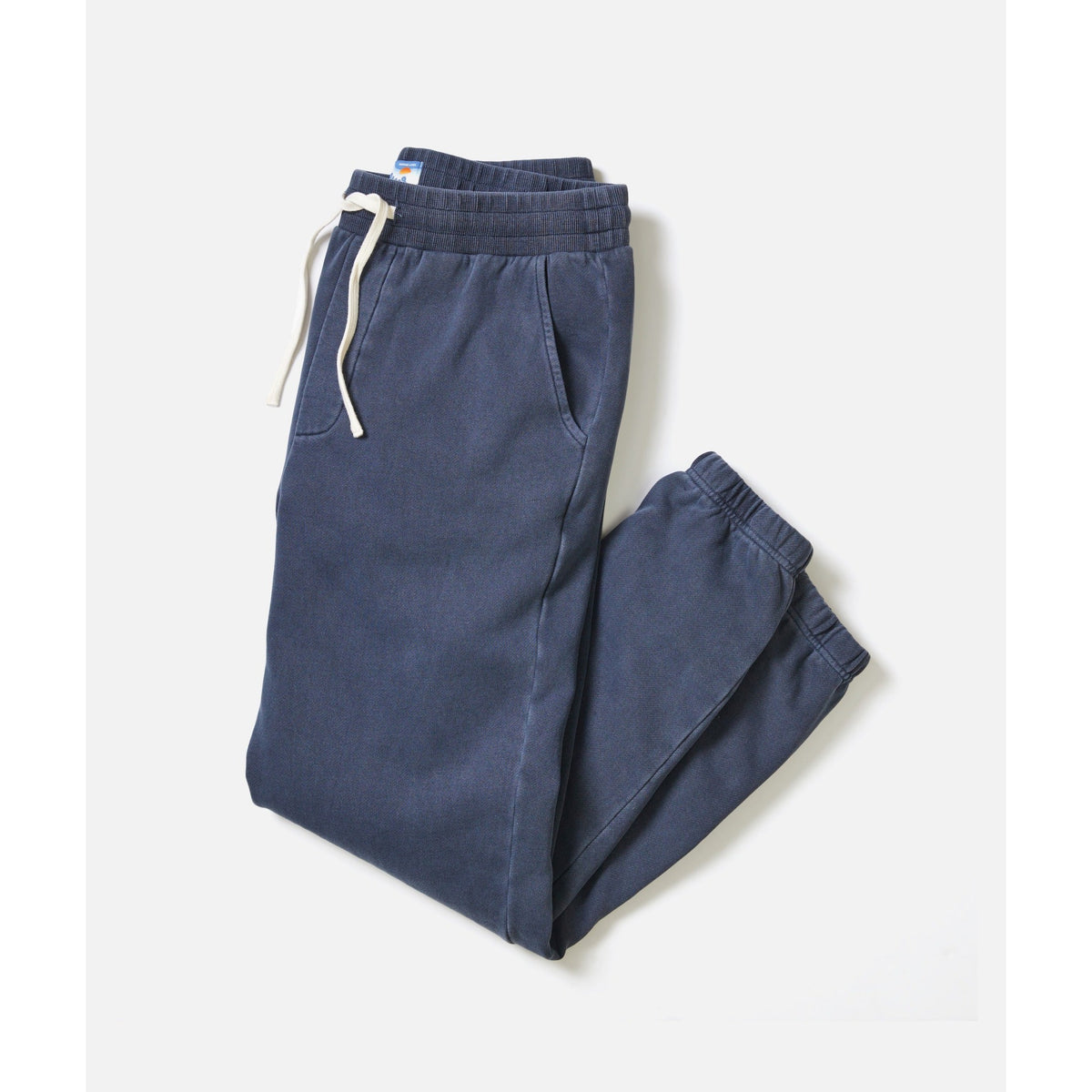 Marine Layer Mens Cloud 9 Fleece Sweatpant in Mood Indigo - Mood Indigo