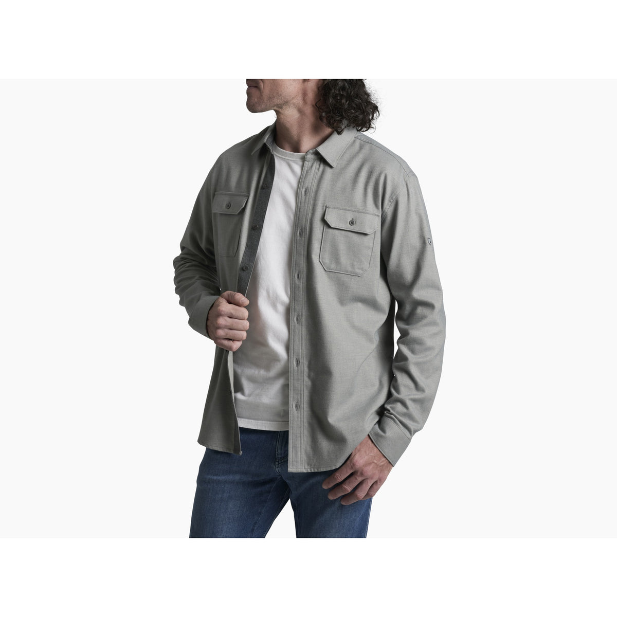Kuhl Mens Descendr Long Sleeve-Pavement