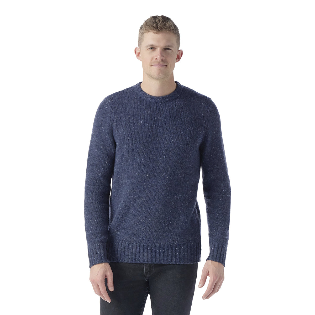 Smartwool Mens Heavy Crew Sweater - Deep Navy Heather