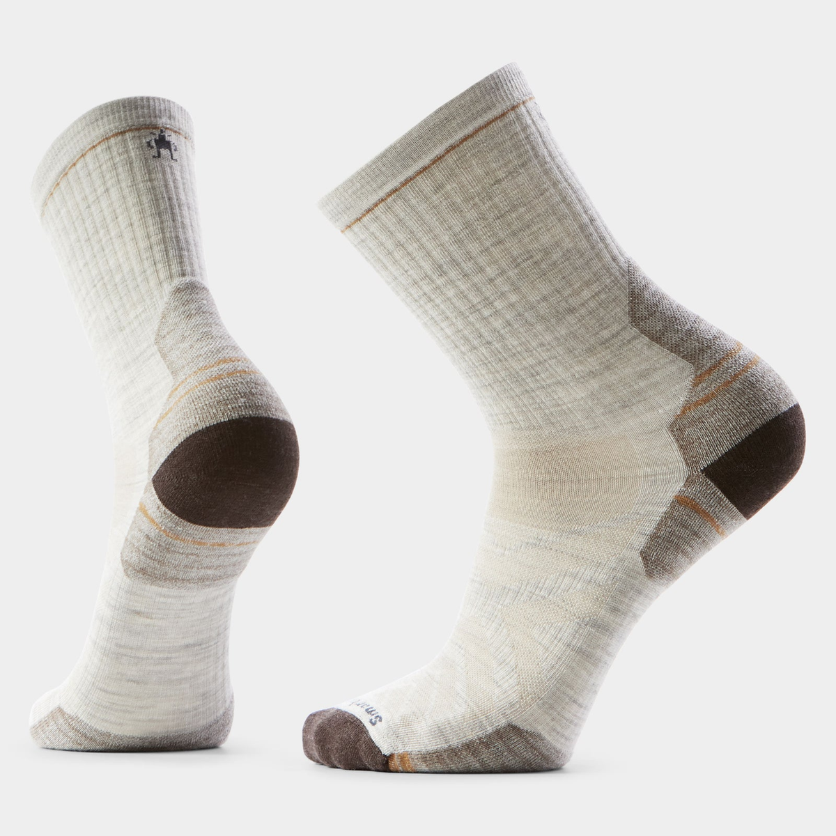 Smartwool Mens Hike Targeted Cushion Mid Crew Socks-Ash