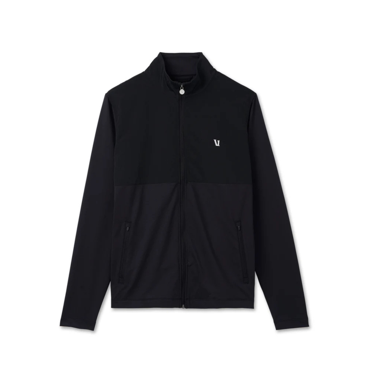 Vuori Mens Sunday Element Track Jacket-Black
