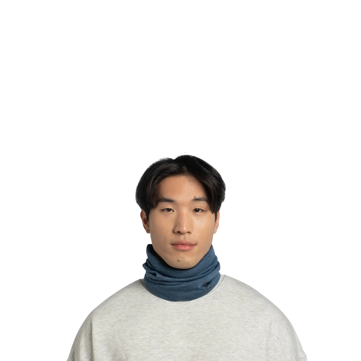 Buff Merino Midweight Melang Adult in Tempest-Melang