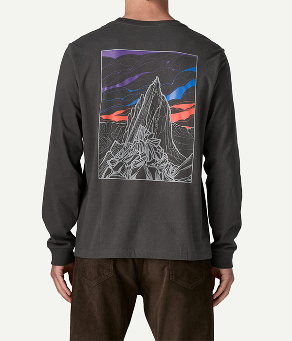 Mens L/S Cloud Crag T-Shirt