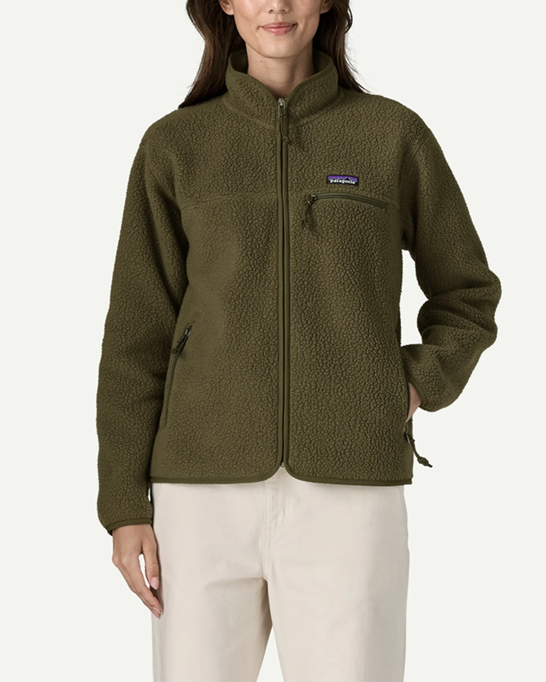 Womens Retro Pile Jacket F26