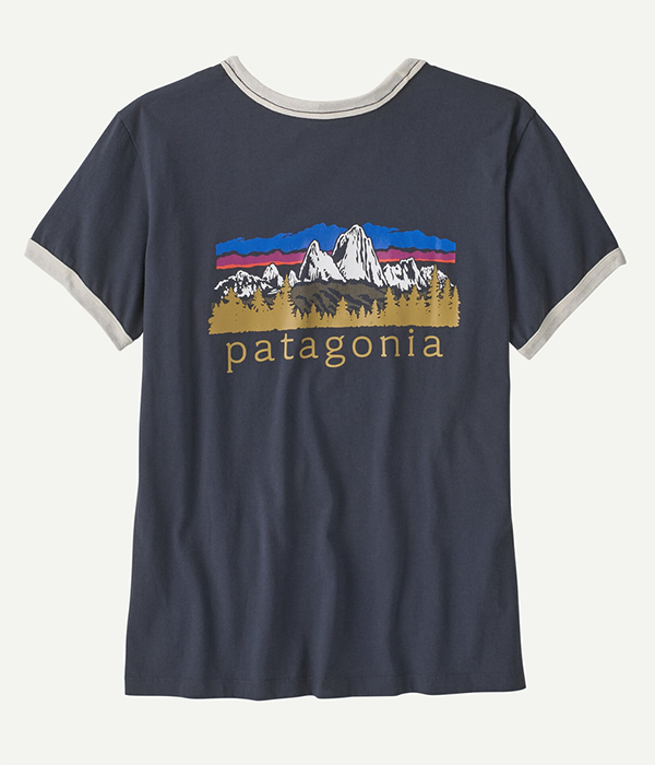 Womens Fitz Roy Foothills Ringer Tee