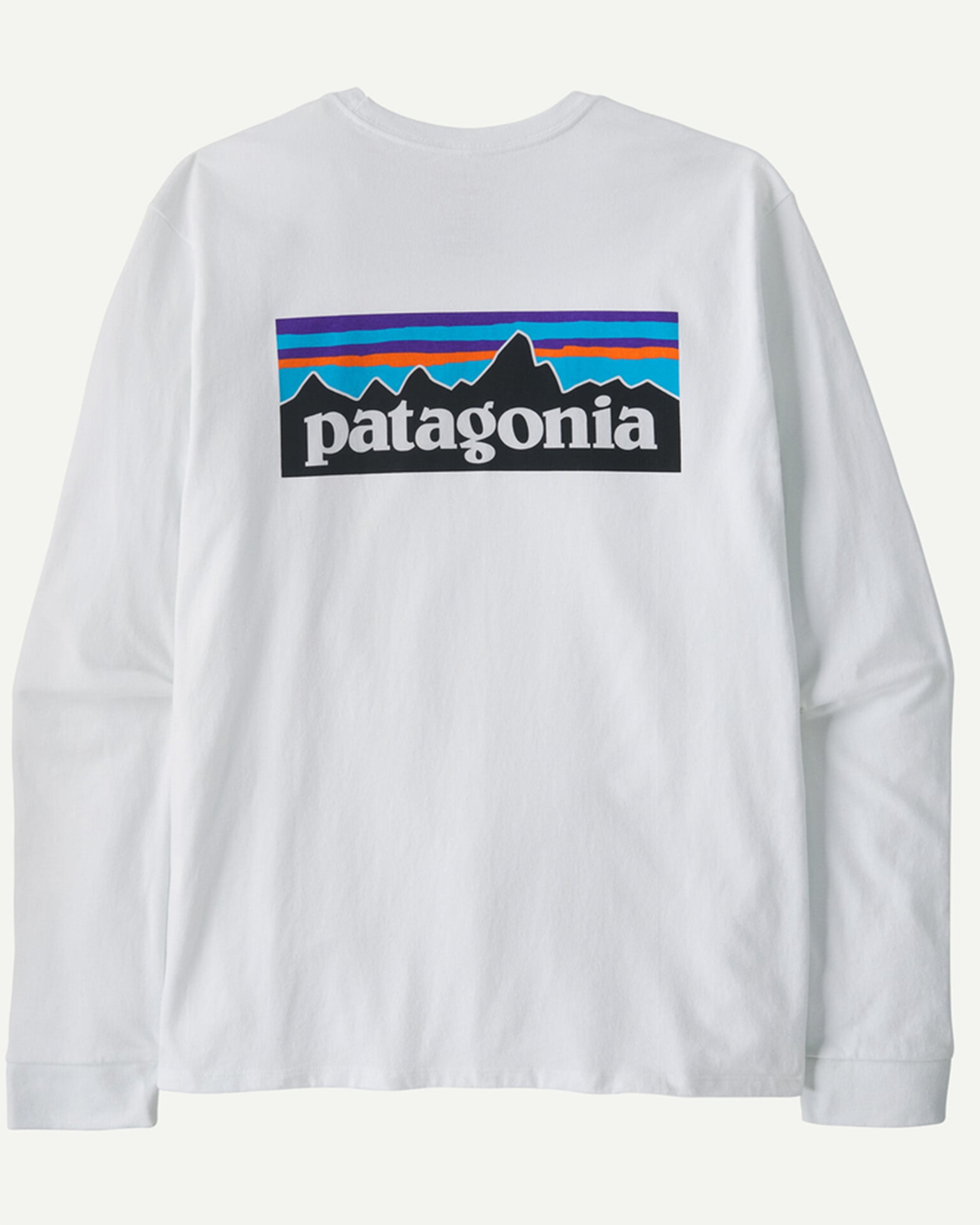 PATAGONIA Mens Long Sleeve P-6 Logo Responsibili-Tee