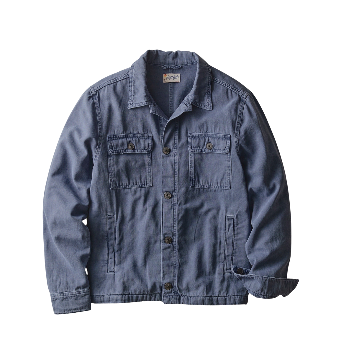 Marine Layer Patrick Overshirt - French Blue