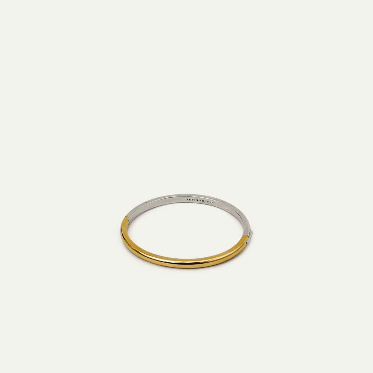Jenny Bird Remi Bangle Medium - Two-Tone