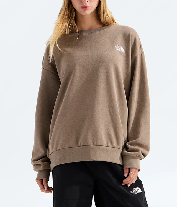 Womens Evolution Simple Dome Oversized Crew
