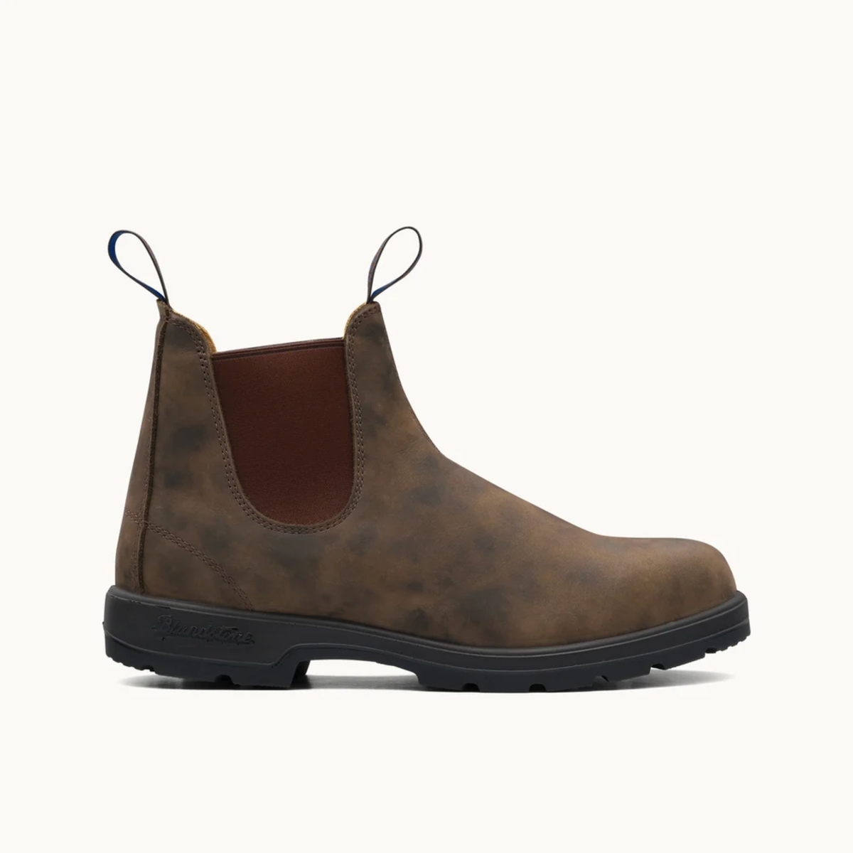Blundstone Unisex Thermal Chelsea Boots - Rustic Brown T-Style -Rustic Brown