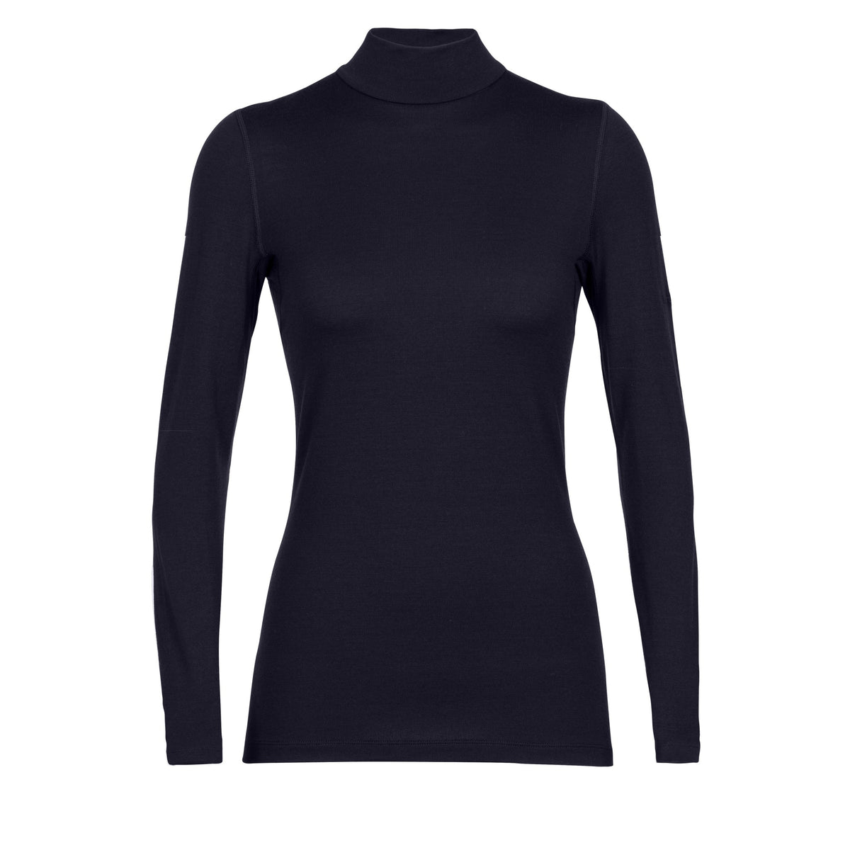 Icebreaker Women 260 Tech LS Turtleneck - Midnight Navy