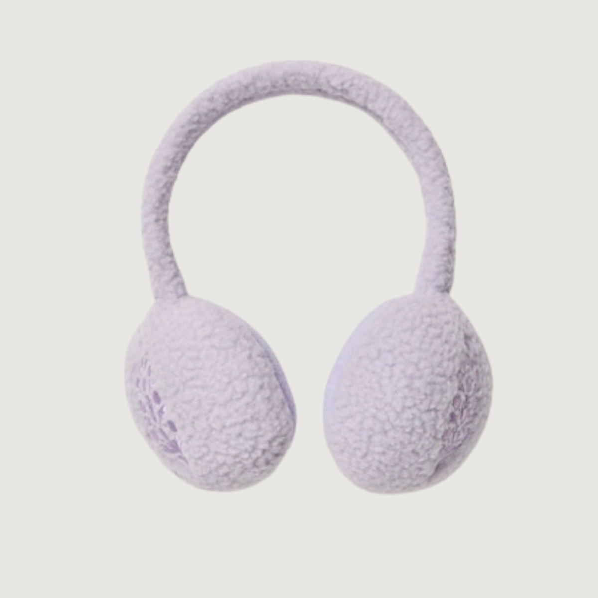 Free People Women Double Diamond Ear Warmer - Cool Lilac