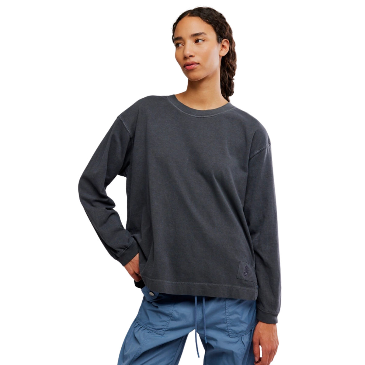 Free People Women Hustle Layer - Black