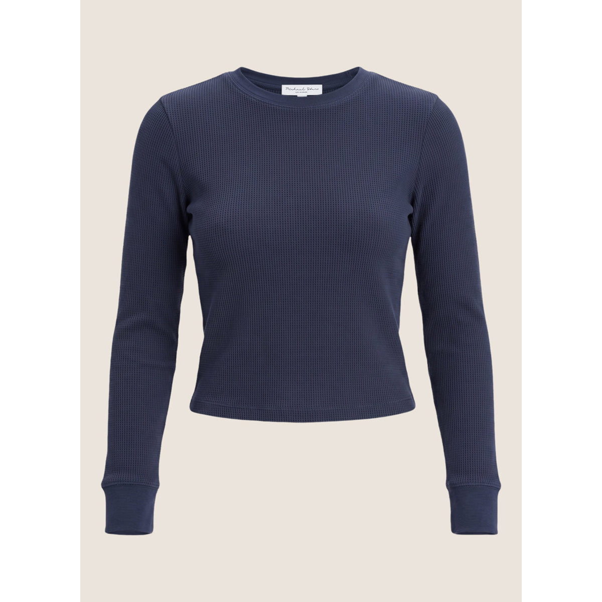 Michael Stars Women's Palmer Cropped Tee-Cosmic