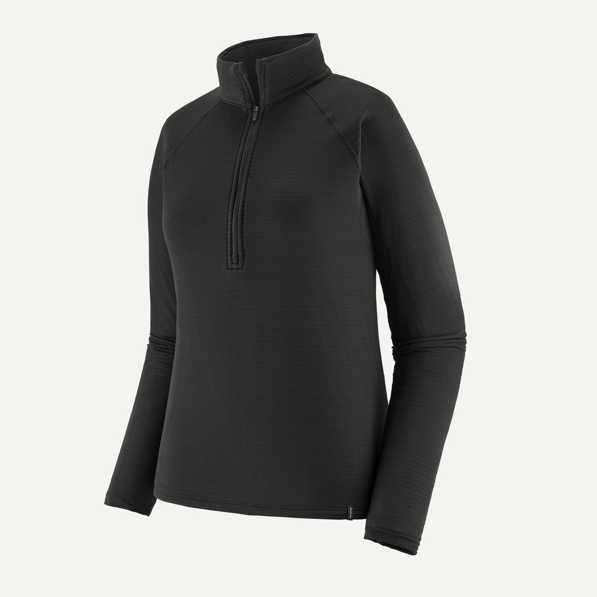 Patagonia Womens Cap TW Zip Neck F26-Black
