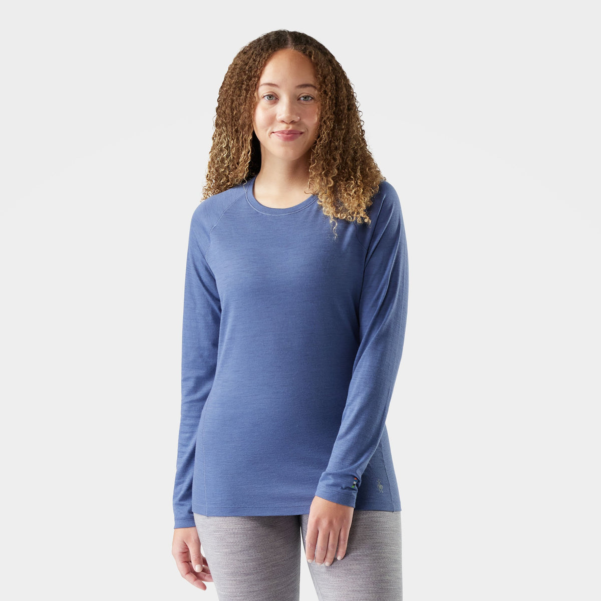 Smartwool Womens Classic All-Season Merino Base Layer Long Sleeve - Nightfall Blue