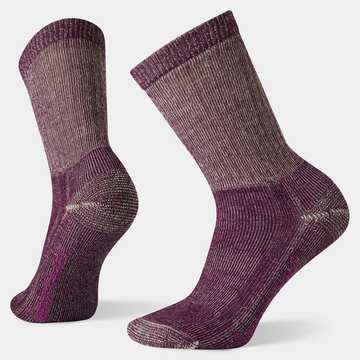 Smartwool Womens Classic Hike Full Cushion Crew - Bordeaux