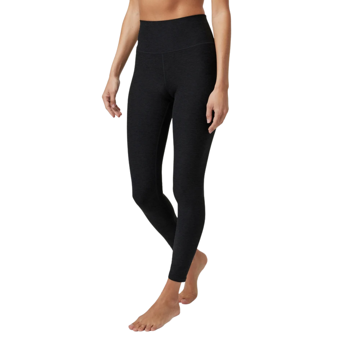 Vuori Womens Clear Elevation Legging-Black Heather