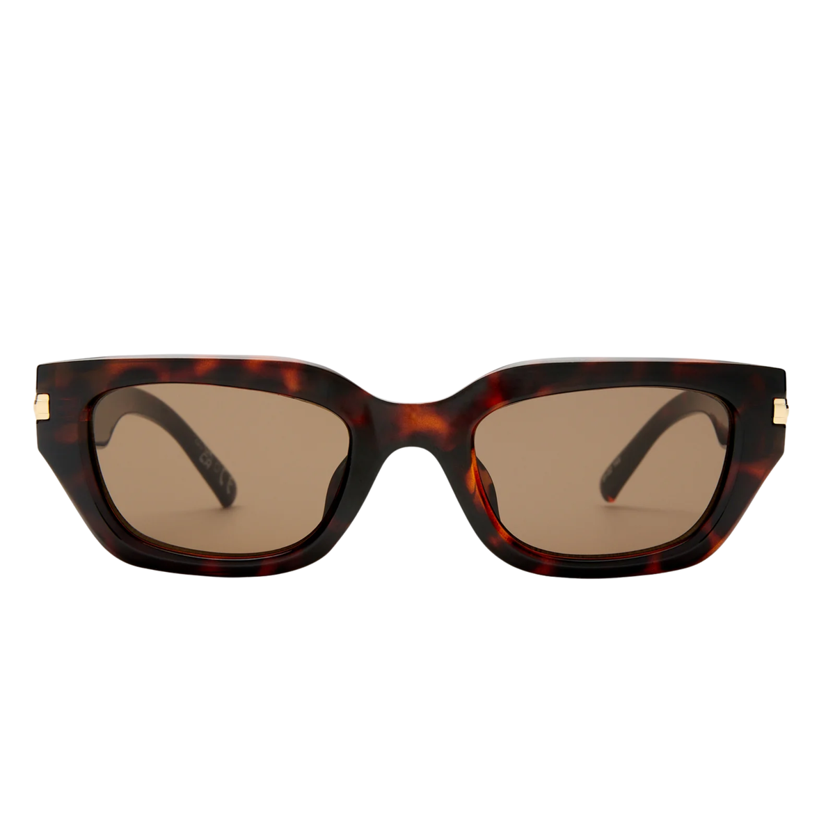 Le Specs Womens Cubito + Sunglasses-Tort