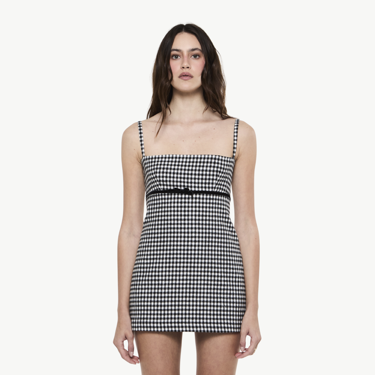 Bella Venice Womens Devon Dress in Black and White-Black and White