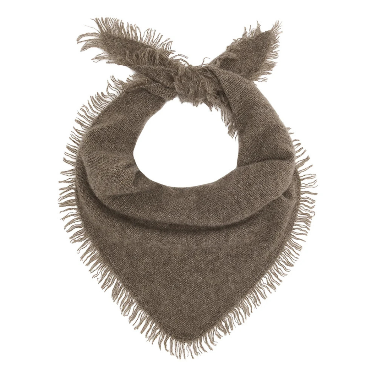 Jumper1234 Womens Distressed Triangle Scarf-St Kilda (Moose)