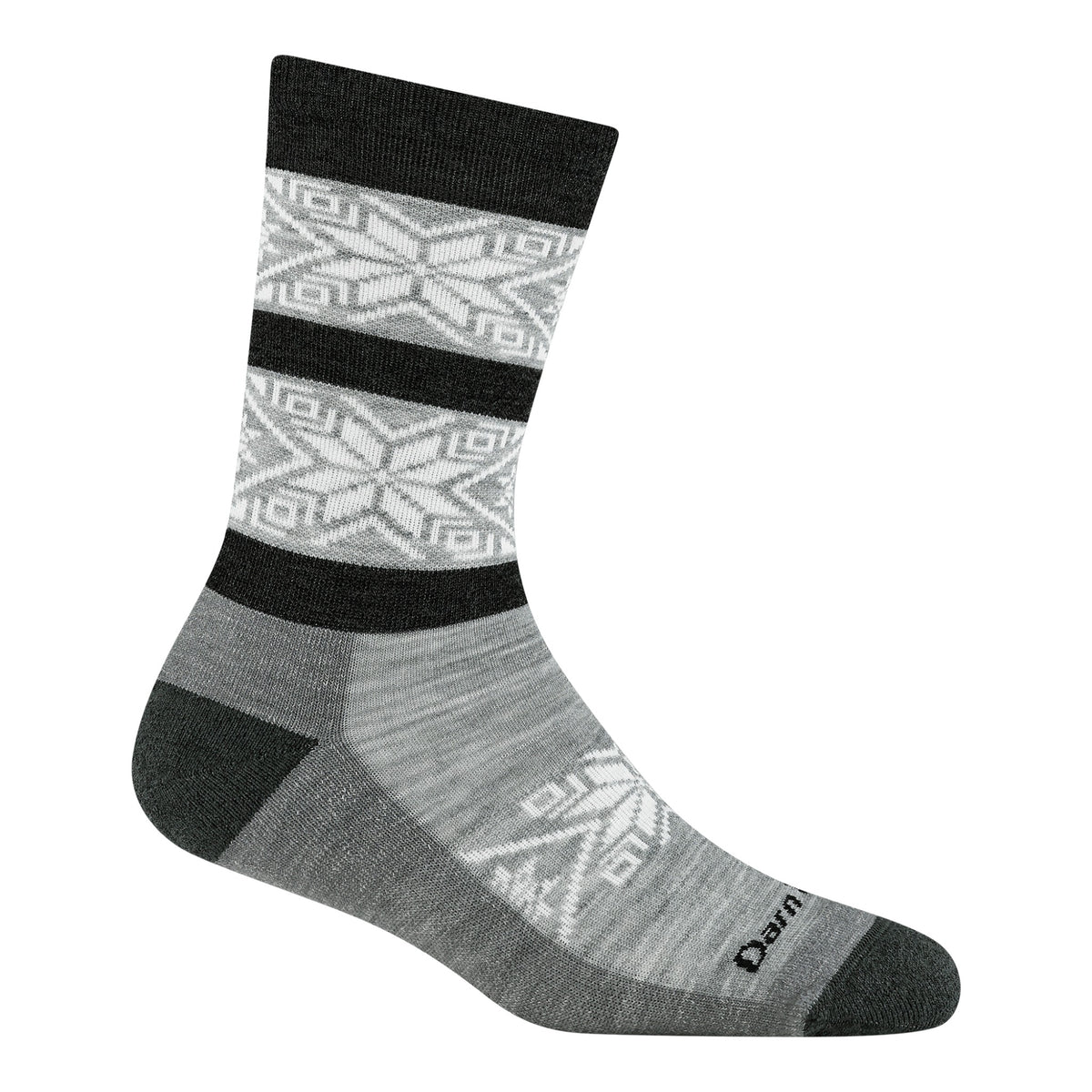 Darn Tough Vermont Womens Elsa Crew Lightweight with Cushion-Silver