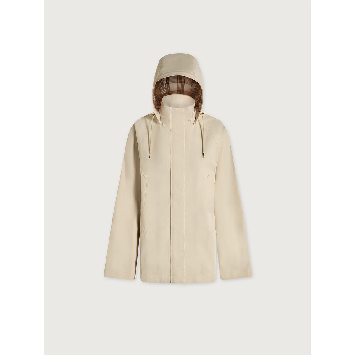 Varley Womens Etta Short Rain Jacket - Birch