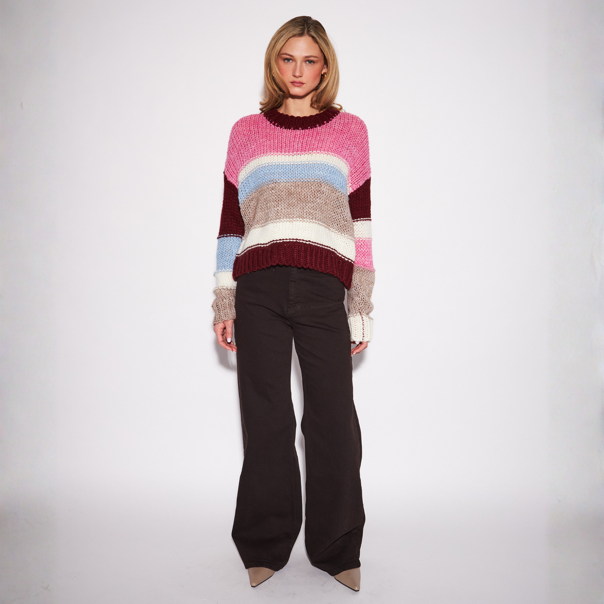 John And Jenn Womens Ferris Sweater - Chalet Chill