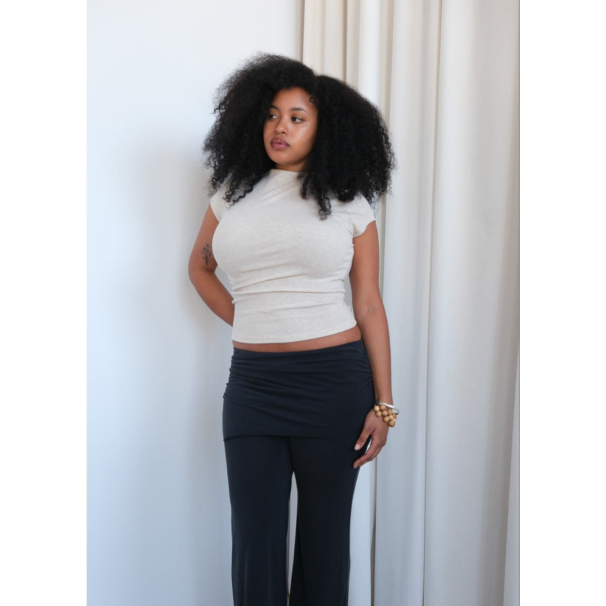 Geel Womens Gem Tee - Oat