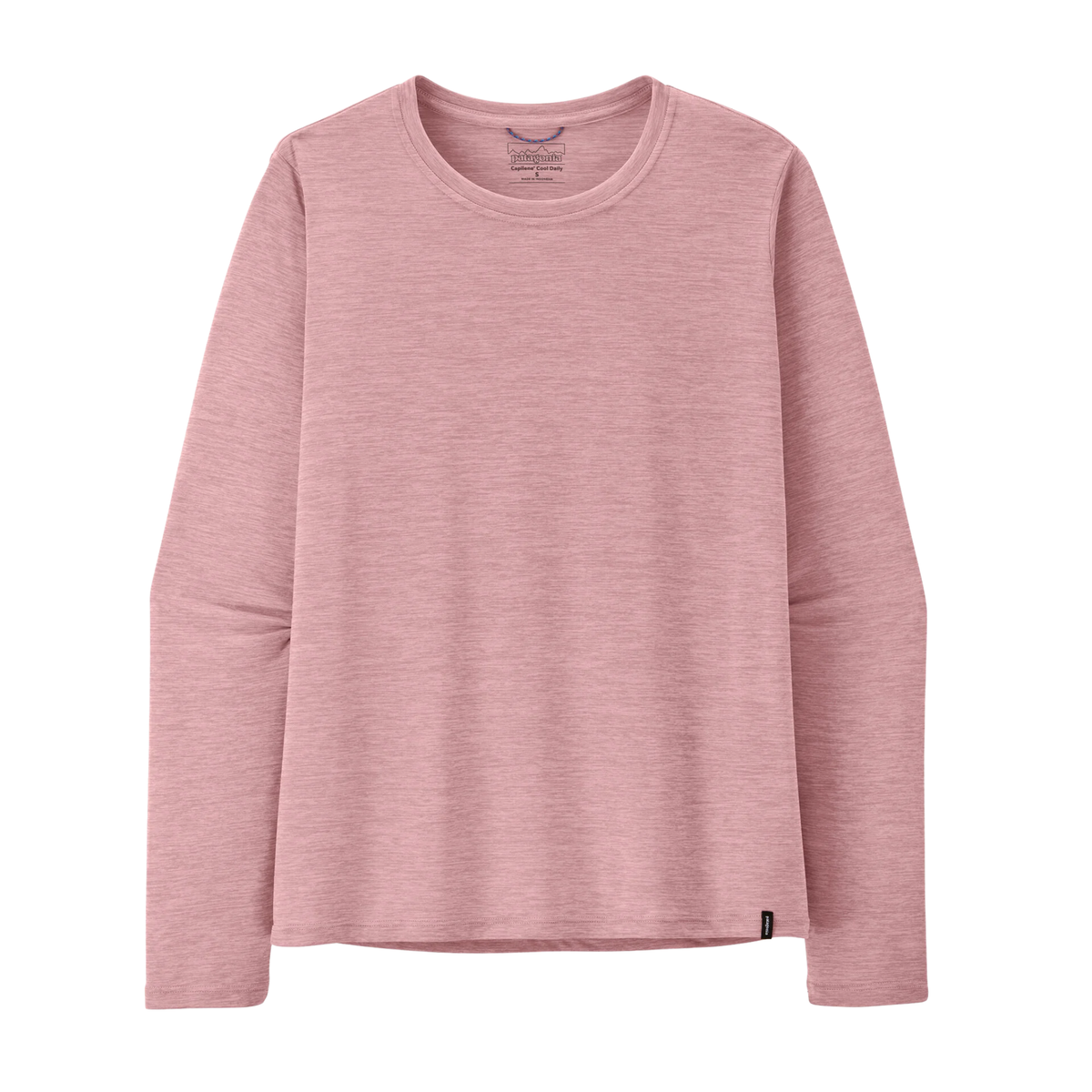 Patagonia Womens L/S Cap Cool Daily Shirt- Fuzzy Mauve