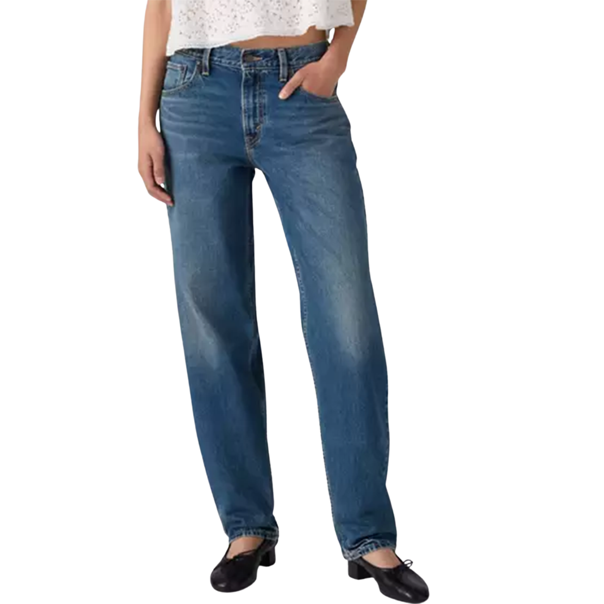 Levis Premium Womens Loose Taper-Lets Fly