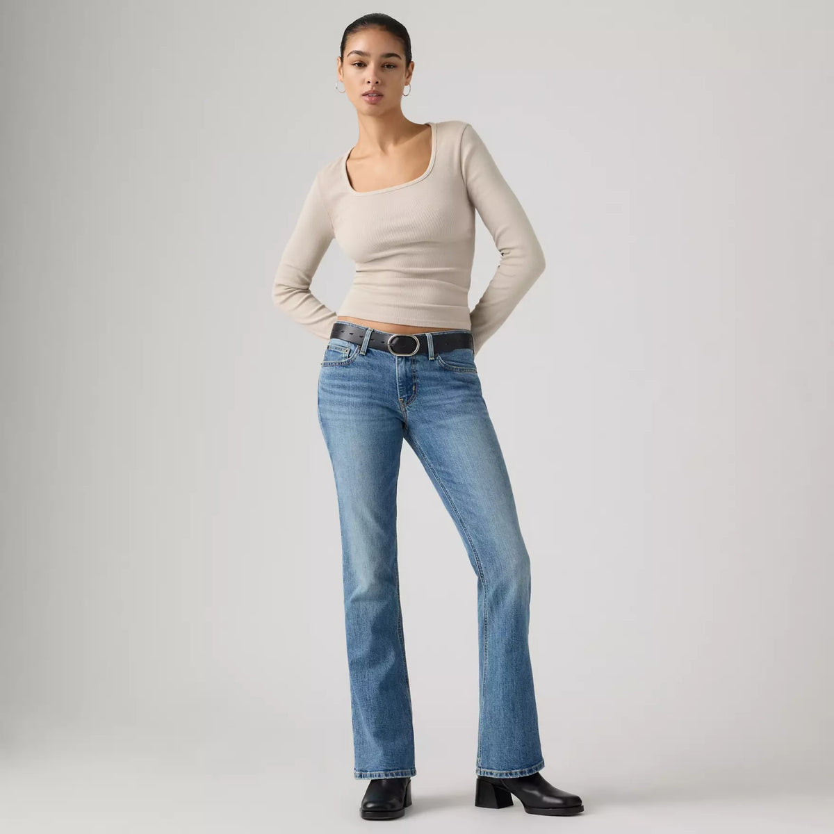 Levis Premium Womens Low Slim Boot in Kick Start - Kick Start / 31