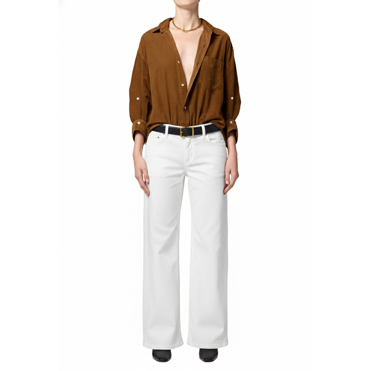 Citizens of Humanity Womens Nora Trouser in Pashmina-Pashmina
