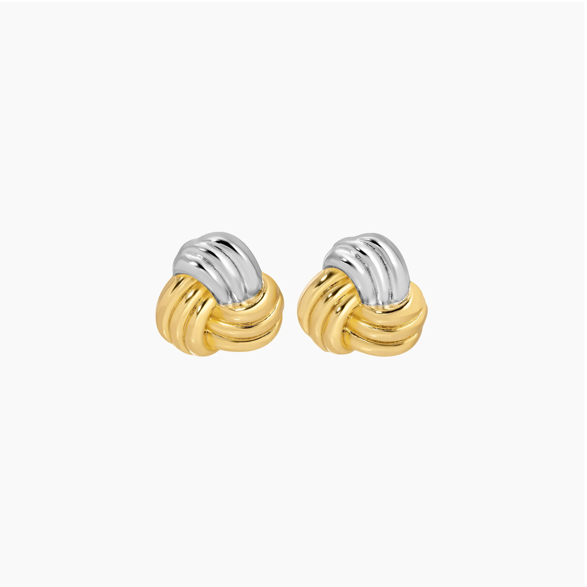 Heaven Mayhem Womens Vali Earrings In Gold/silver- Gold/Silver