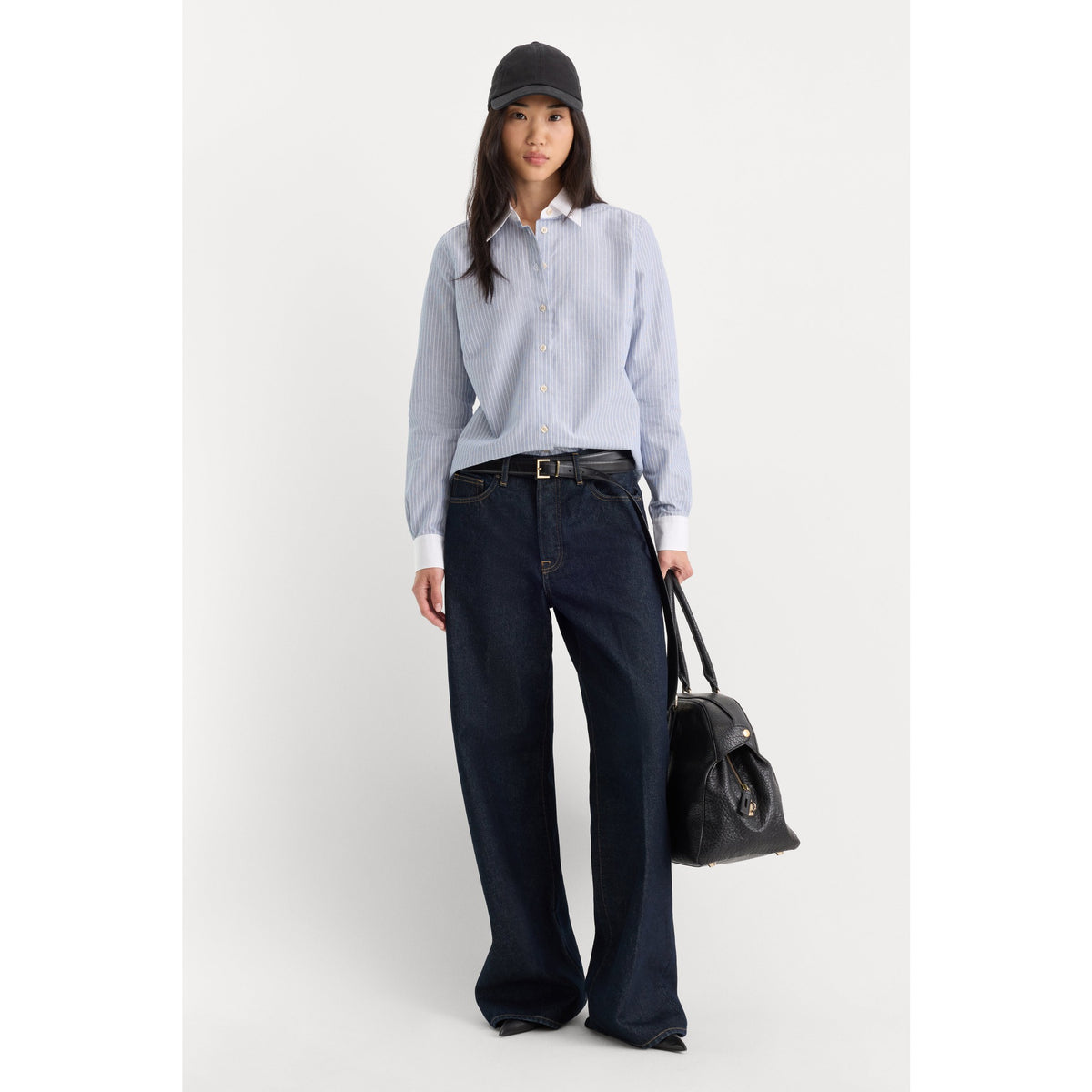 Good American Womens Vintage Low Slung Baggy - Rinse