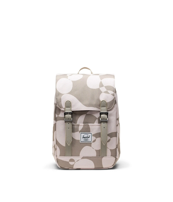 Herschel Retreat Mini Backpack in Visual Voids - Abbey Stone