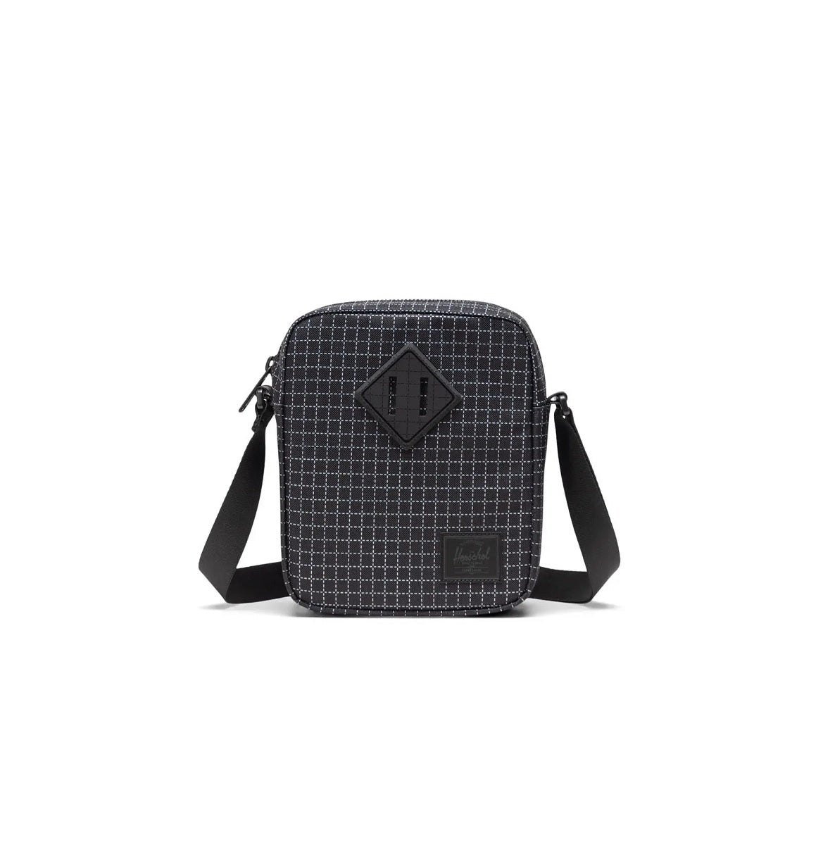 Herschel Heritage Crossbody in Grid - Black