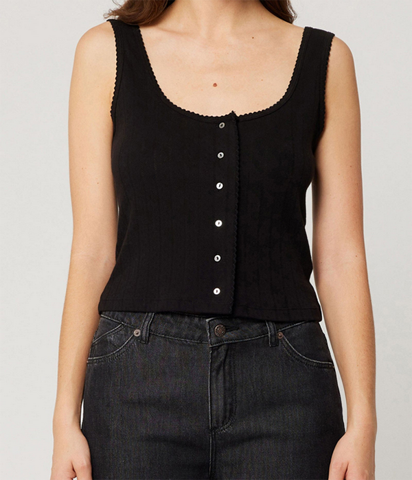 Womens Paloma Pointelle Tank
