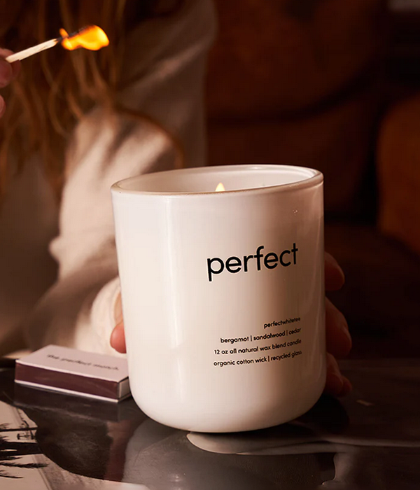 Perfect White Tee Candle