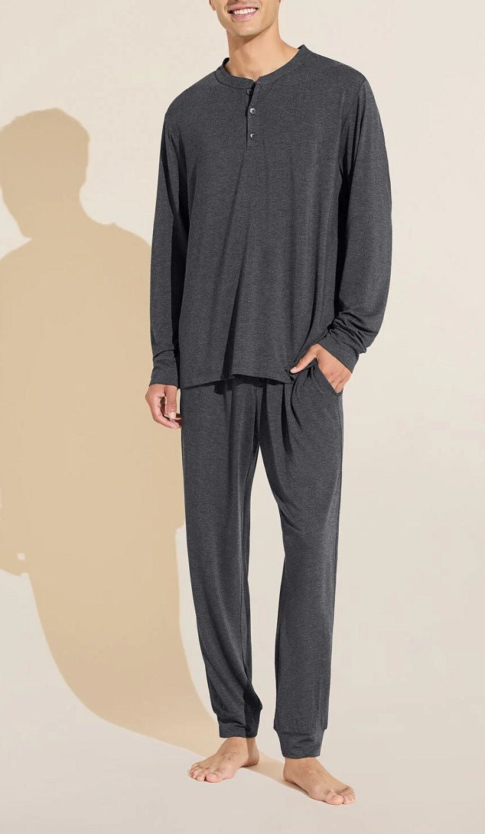 Mens Henry Tencel Modal Long PJ Set