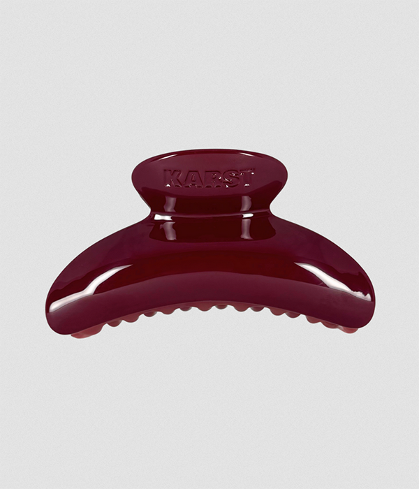 Superclip Hair Claw With SILVER Charm Ring — Jam