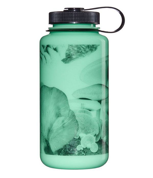 Nalgene Wide Mouth 32oz Sustain in Glow Mushrooms