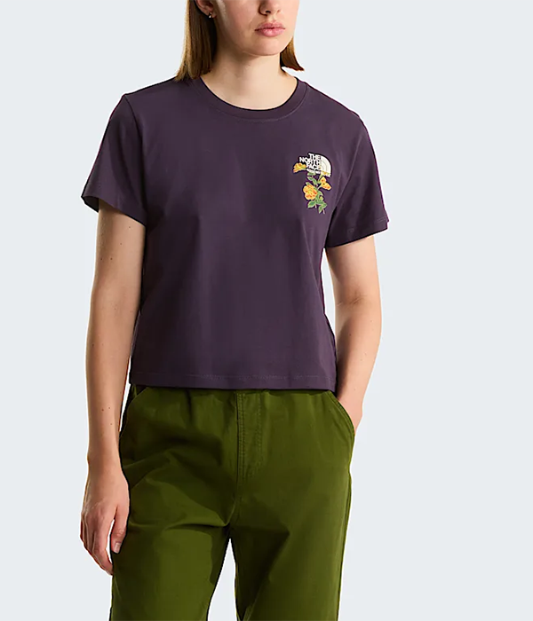 Womens Flora Embro Regular Short-Sleeve Tee—Graphic