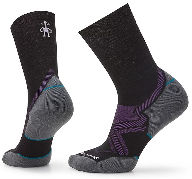 Womens Run Cold Weather Targeted Cushion Crew Socks