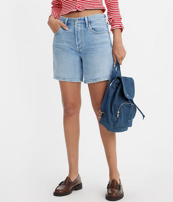 Womens 501 Mid Thigh Short in Ojai Luxor Last
