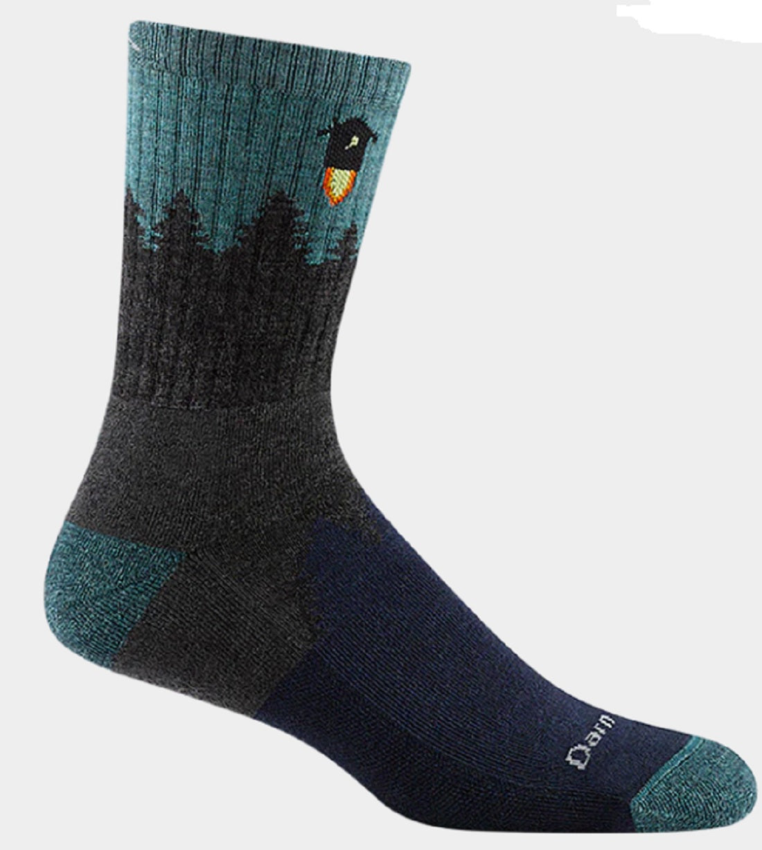 DARN TOUGH Men's Number 2 Micro Crew Mid w/ Cushion